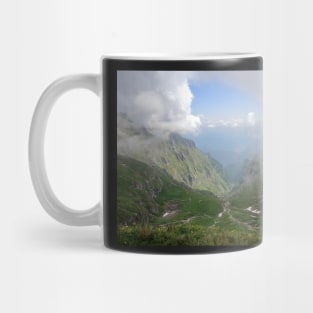 View from Bucegi mountains, Romania, Bucegi National Park Mug